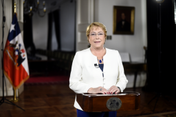 Presidenta Bachelet en cadena nacional del 29 de septiembre del 2016