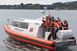 ambulancia marítima, chiloé